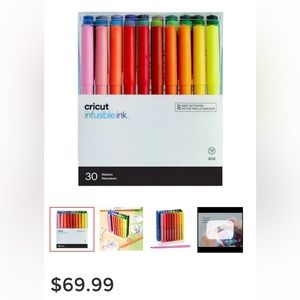 Circut infusible ink ultimate marker set 30